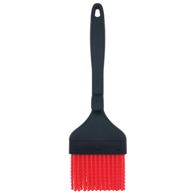 Chef Master 90249 3&quot; Flat Silicone Basting Brush with Plastic Handle