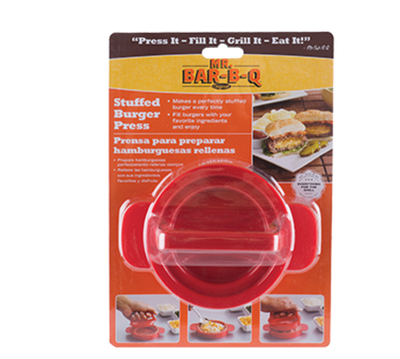 Chef Master 40232SBY Round Mr. Bar-B-Q Stuffed Burger Press