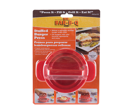 Chef Master 40232SBY Round Mr. Bar-B-Q Stuffed Burger Press