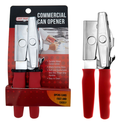 Chef Master 90226 7&quot; W Manual Can Opener