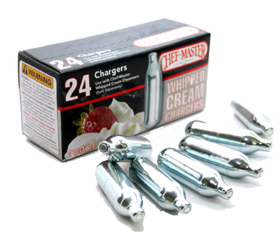 Chef Master 90061 N2O Whipped Cream Chargers