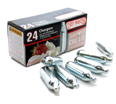 Chef Master 90061 N2O Whipped Cream Chargers