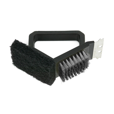 Chef Master 06010SSYA 6" L Stainless Steel Bristles Mr. Bar-B-Q Dual Grill Brush