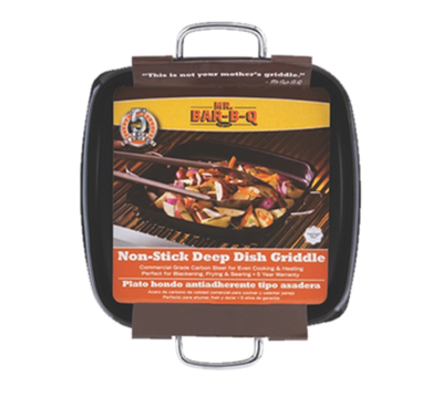 Chef Master 06100YNS 14" W Carbon Steel Mr. Bar-B-Q Classic Prestige Griddle