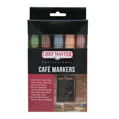 Chef Master 90245 We Erase Cafe Markers