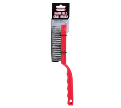 Chef Master 90044 10" Stainless Steel Char-Broiler Brush