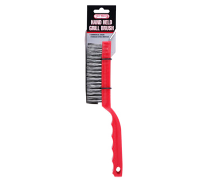 Chef Master 90044 10" Stainless Steel Char-Broiler Brush