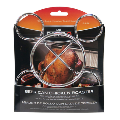 Chef Master 06126Y Vertical Mr. Bar-B-Q Beer Can Chicken Roaster