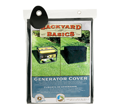 Chef Master 07206BB 34" W x 24" D x 30" H Black Mr. Bar-B-Q Backyard Basics Generator Cover