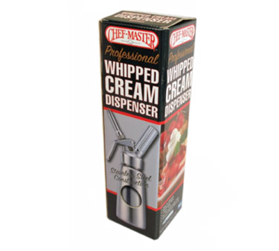 Chef Master 90078 0.5 L Stainless Steel Chef-Master Whipped Cream Dispenser