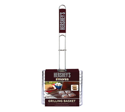 Chef Master 01200HSY Long Handle Hershey's S'mores Grilling Basket