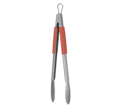 Chef Master 02802Y 18.75" L Stainless Steel Mr. Bar-B-Q Easy Grip Tongs