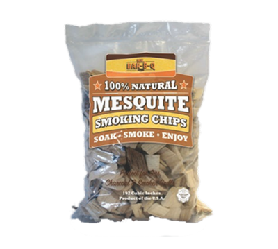 Chef Master 05010ZB 160 Cubic Inches Mesquite Wood Mr. Bar-B-Q Smoking Chips