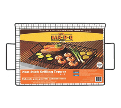 Chef Master 06011Y 10.5" D x 15" W Black Large Non-Stick Mr. Bar-B-Q Grilling Grid