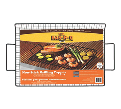 Chef Master 06011Y 10.5" D x 15" W Black Large Non-Stick Mr. Bar-B-Q Grilling Grid