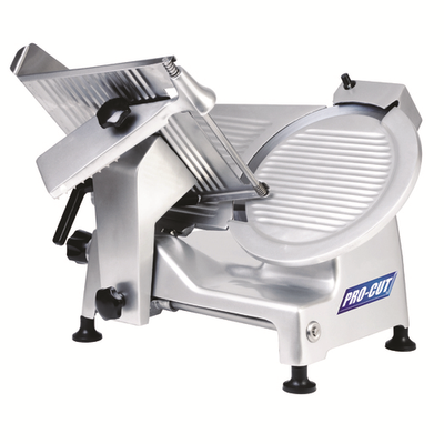 Pro-Cut KDS-12 18&quot; H Anodized Aluminum Manual Meat Slicer - 127 Volts