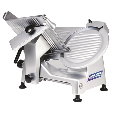 Pro-Cut KDS-12 18" H Anodized Aluminum Manual Meat Slicer - 127 Volts