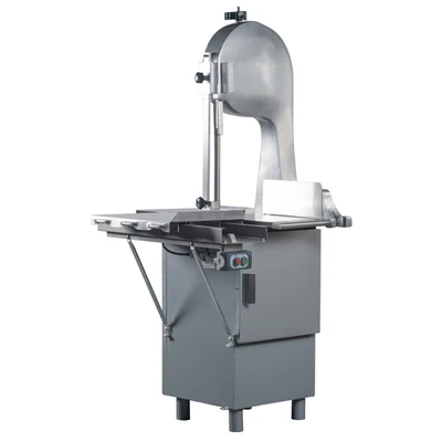 Pro-Cut KSP-116 35" W Anodized Aluminum &amp; Painted Steel Floor Model Meat Saw - 115 Volts