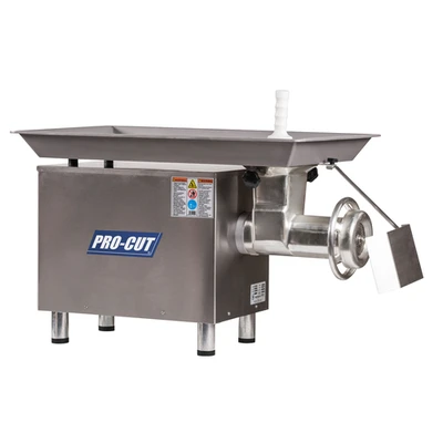Pro-Cut KG-32-MP #32 Hub Stainless Steel Bench Meat Grinder - 220 Volts