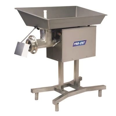 Pro-Cut KG-32-XP #32 Hub Stainless Steel Bench Meat Grinder - 220 Volts 5 HP