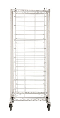 Metro RE3S 20 Trays Stainless Steel Front Loading RE3S Mobile Drying Rack