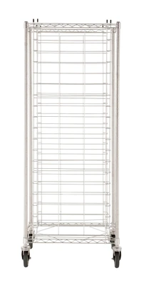 Metro RE3S 20 Trays Stainless Steel Front Loading RE3S Mobile Drying Rack
