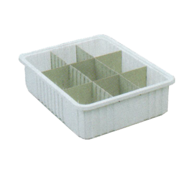 Metro MTB93030W 17.5" W White Polypropylene Metro Tote Box