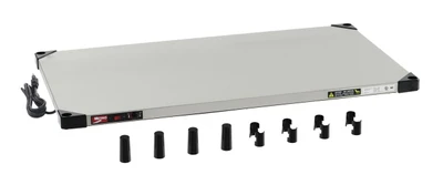 Metro HS2442 42" W x 24" D Stainless Steel Super Erecta Hot Heated Shelf - 120 Volts