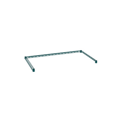 Metro SF54N3K3 42" W Green Epoxy Coated Super Erecta 3-Sided Channel Frame