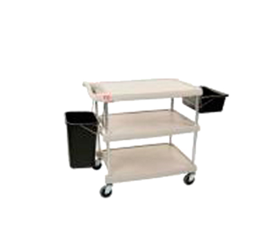 Metro MYWB1 Black Waste Basket for Utility Cart Models MY2030