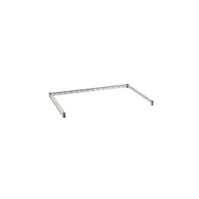 Metro SF53N3S 36" W Stainless Steel Super Erecta 3-Sided Channel Frame