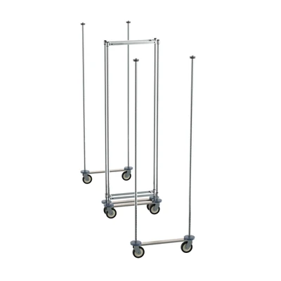 Metro LTTM24C 24" W Super Erecta Double Deep Top-Track Mobile Unit Kit