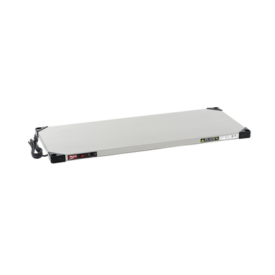 Metro HS1842 42" W x 18" D Stainless Steel Super Erecta Hot Heated Shelf - 120 Volts