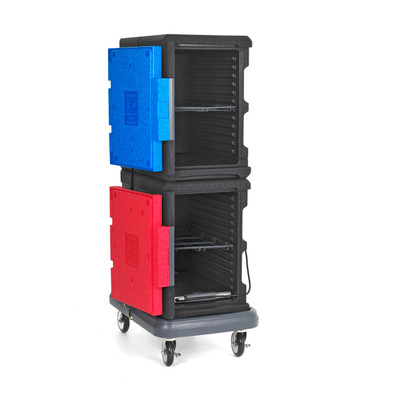 Metro ML800HD-CART (12) Pan Capacity Polypropylene Mightylite Pan Carrier Cart