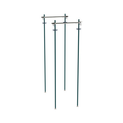 Metro TTA24K3 24" W Epoxy-Coated Super Erecta and Super Adjustable Top-Track Stationary Intermediate Unit Kit