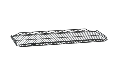 Metro HDM2448QBL 48" W Epoxy Coated Black Wire qwikSLOT Drop Mat Shelf