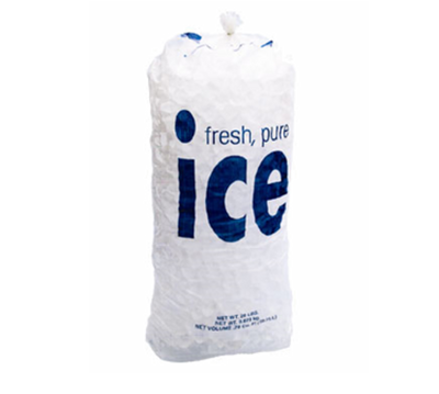 Follett LLC 00138370 20 Lbs. Poly Ice Bags