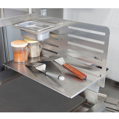 BK Resources GCP-3S-9P 18" Wide Stainless Steel GrillCook Pro Upright Shelf Stand