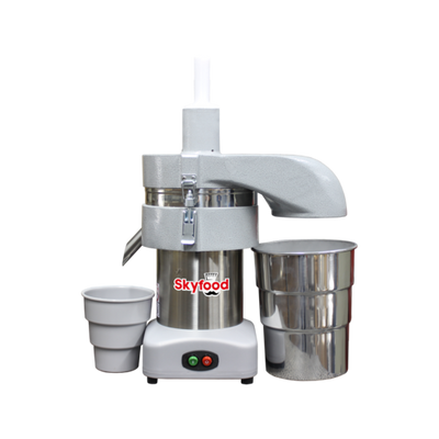 Skyfood CSE1 48 Oz. Stainless Steel Manual Feed Countertop Centrifugal Juice Extractor - 127 Volts