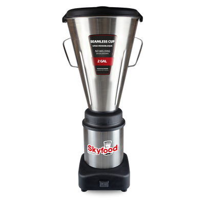 SkyfoodLAR-8MBSE 2 Gal. Stainless Steel Tabletop Blender