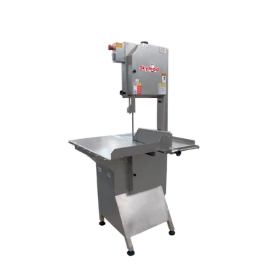 Skyfood SI-282HDE-1 112" Blade Stainless Steel Heavy Duty Floor Model Meat & Bone Saw - 230 Volts 1-Ph