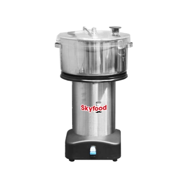 Skyfood CR-8 8 Qt. Stainless Steel Countertop Vertical Cutter - 110 Volts