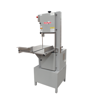 Skyfood SKEX 98" Blade Steel Base with Painted Finish Floor Model Meat &amp; Bone Saw - 115 Volts 1-Ph