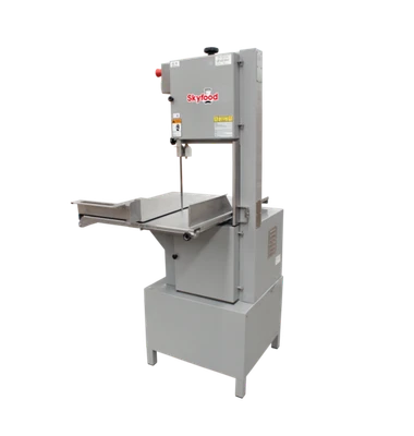 Skyfood SKEX 98" Blade Steel Base with Painted Finish Floor Model Meat & Bone Saw - 115 Volts 1-Ph
