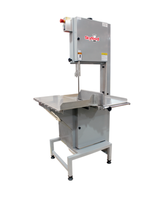 Skyfood SKGE 124" Blade Steel Base with Painted Finish Floor Model Meat &amp; Bone Saw - 230 Volts 1-Ph