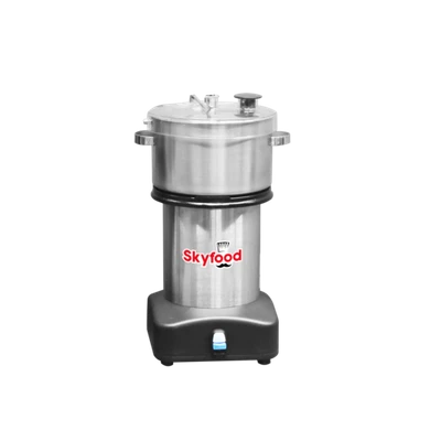 Skyfood CR-4 4 Qt. Stainless Steel Countertop Vertical Cutter - 110 Volts