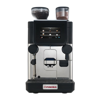 Espresso Soci X20 CS10 Silver Super Automatic 1 Group Faema X20 MILKPS Espresso Cappuccino Machine - 208-240 Volts