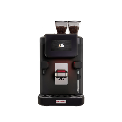 Espresso Soci X15 CS10 MILK PS, SOLUBLES 1 Group Super Automatic Faema Espresso Machine - 208-240 Volts