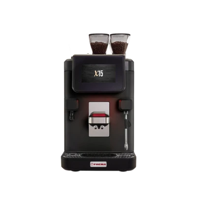 Espresso Soci X15 CS10 MILK PS, SOLUBLES 1 Group Super Automatic Faema Espresso Machine - 208-240 Volts