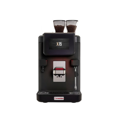 Espresso Soci X15 CS10 MILK PS, SOLUBLES 1 Group Super Automatic Faema Espresso Machine - 208-240 Volts